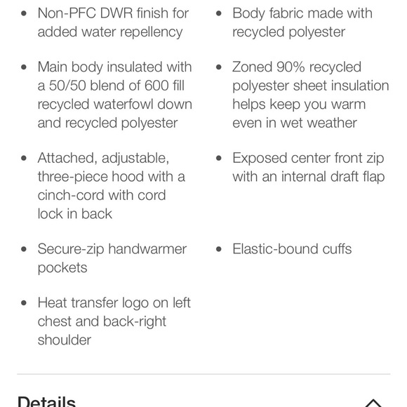 Like new! The North Face Womens Aconcagua 3 Down Insulated Hoodie Jacket L - Picture 9 of 10